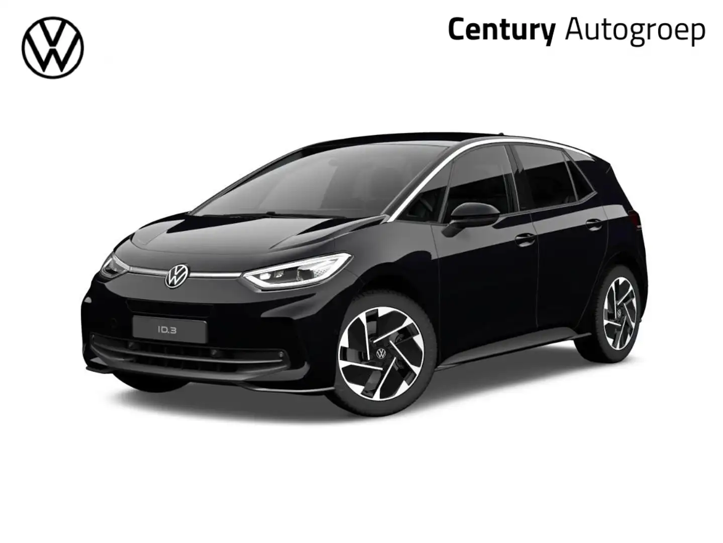 Volkswagen ID.3 Pro Business 58 kWh accu, 150 kW / 204 pk Hatchbac Zwart - 1
