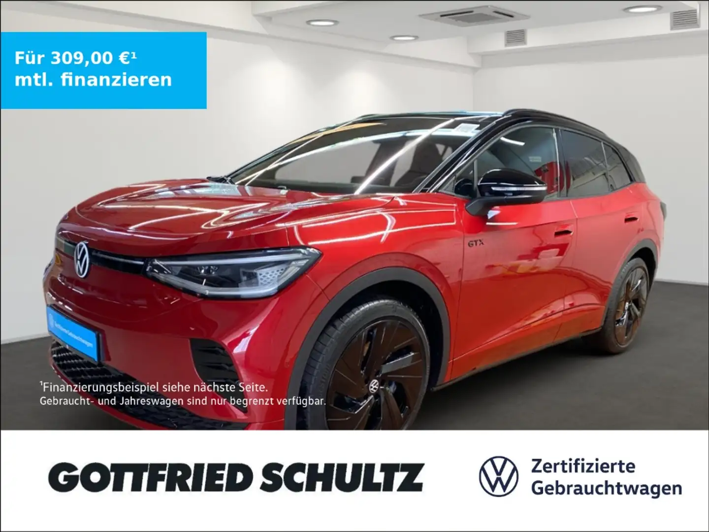 Volkswagen ID.4 GTX 4Motion Infotainment-Paket Rot - 1