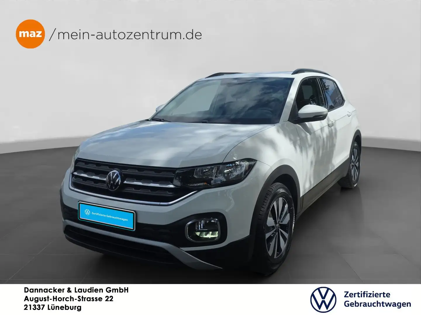 Volkswagen T-Cross 1.0 TSI Move Alu App-Connect ACC Sitzheizu Weiß - 1