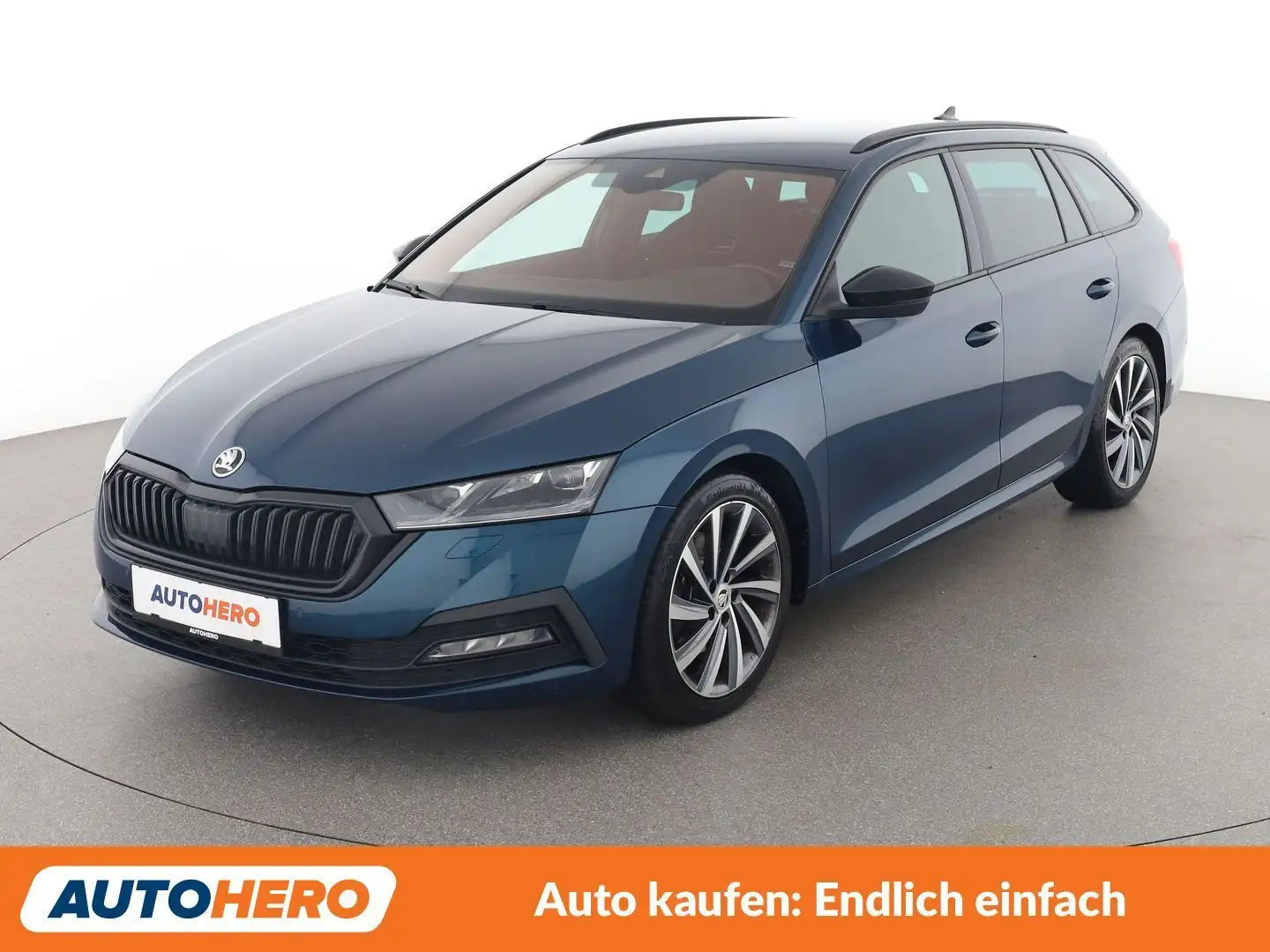 Skoda Octavia 2.0 TDI Style 4x4 Blau - 1