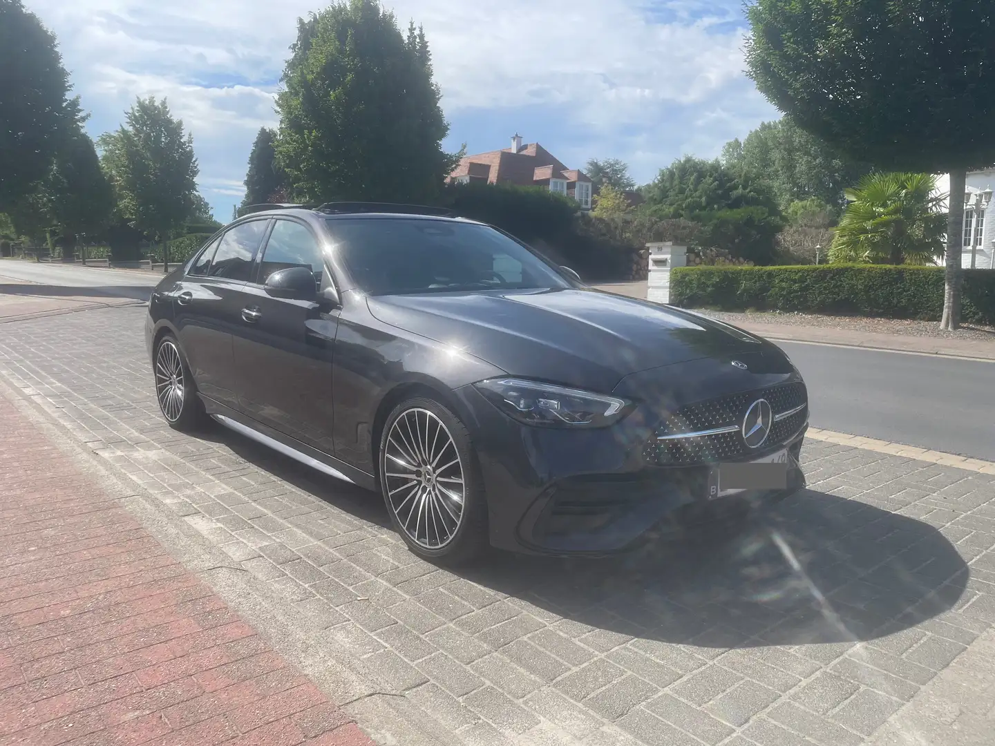 Mercedes-Benz C 180 C 180 AMG Line Gris - 1
