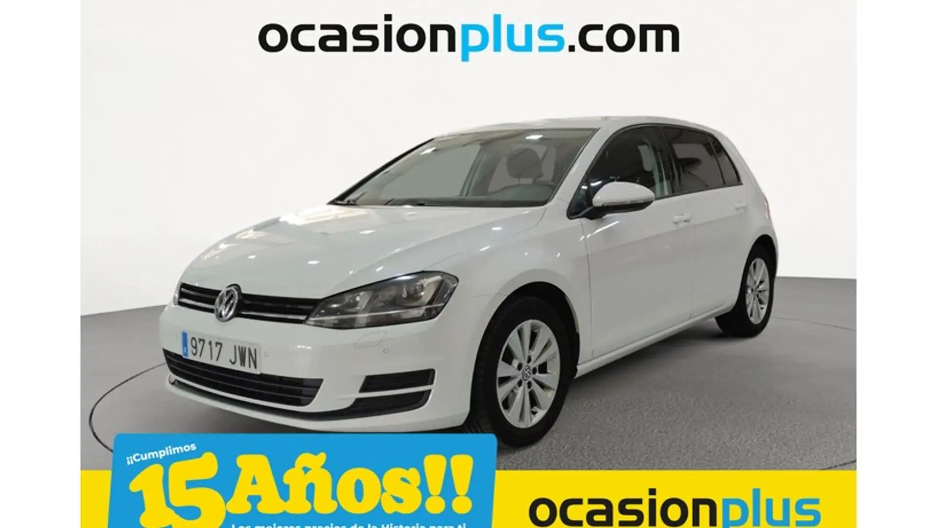 Volkswagen Golf 1.4 TSI BMT Advance DSG 125 Wit - 1