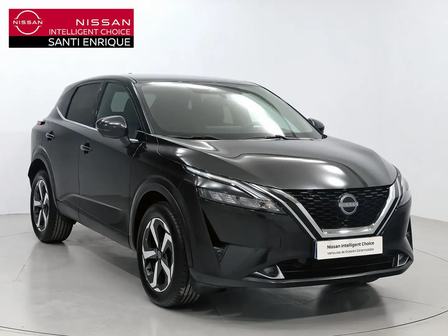 Nissan Qashqai DIG-T 103kW N-Connecta Zwart - 1