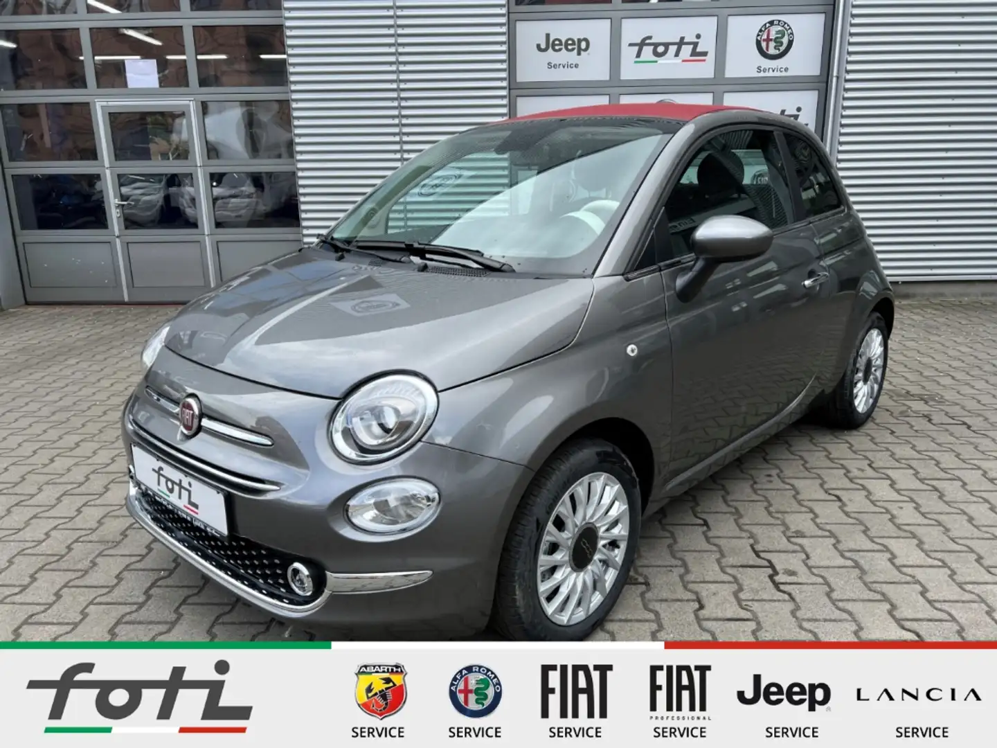 Fiat 500C Dolcevita 1.0 GSE 70PS Car Play PDC Grijs - 2