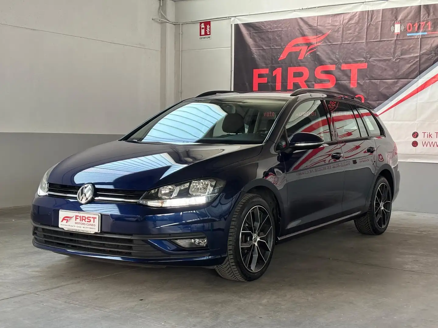 Volkswagen Golf Variant Golf VII 2017 Variant 1.6 tdi Executive 115cv Blu/Azzurro - 2