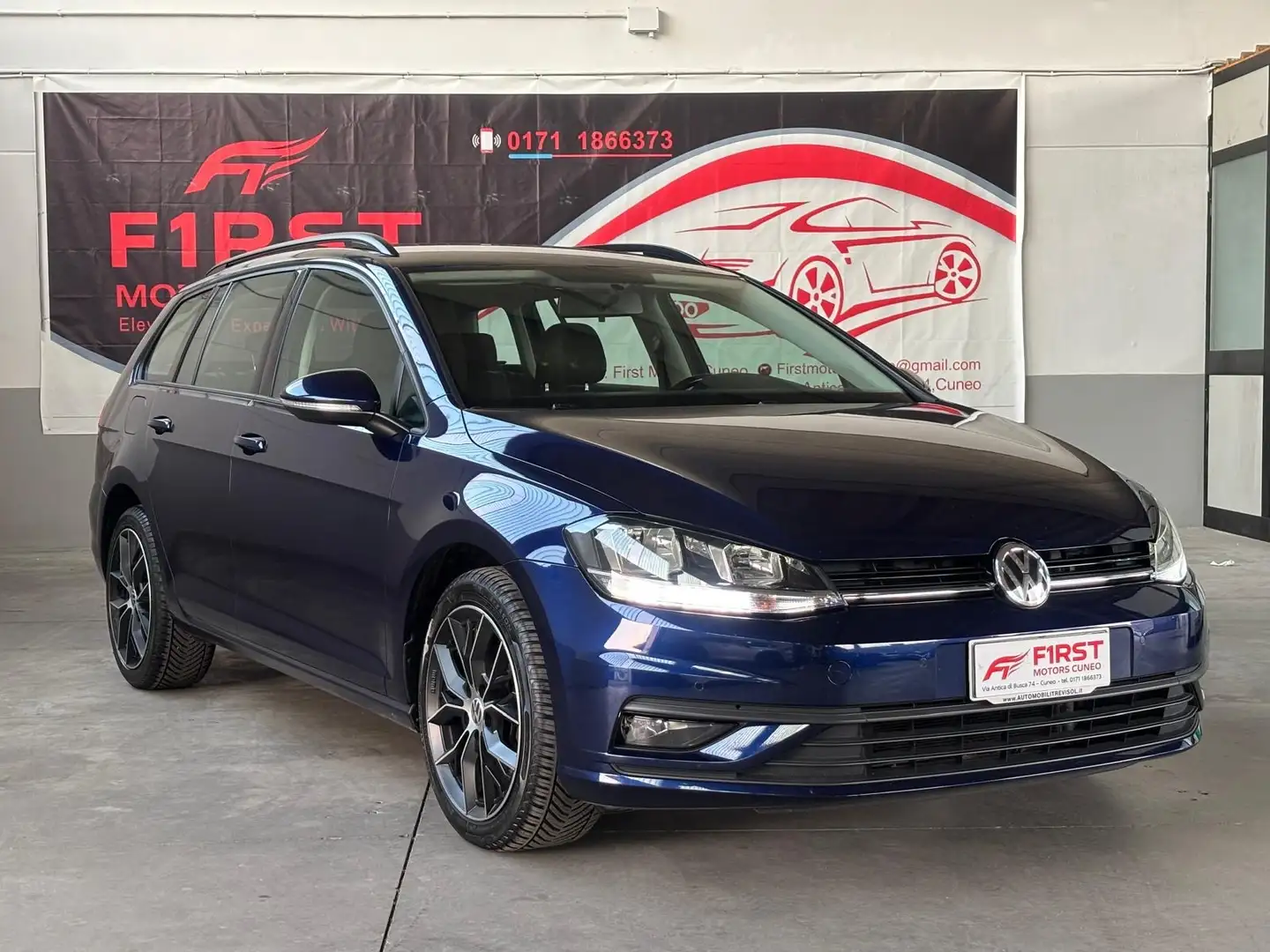 Volkswagen Golf Variant Golf VII 2017 Variant 1.6 tdi Executive 115cv Blu/Azzurro - 1