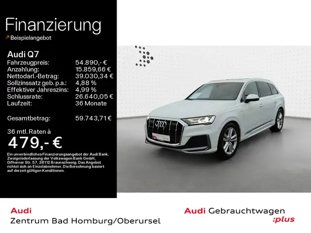 Audi Q7 SUV S line 50 TDI quattro*B&O*Pano*Sitzheizun