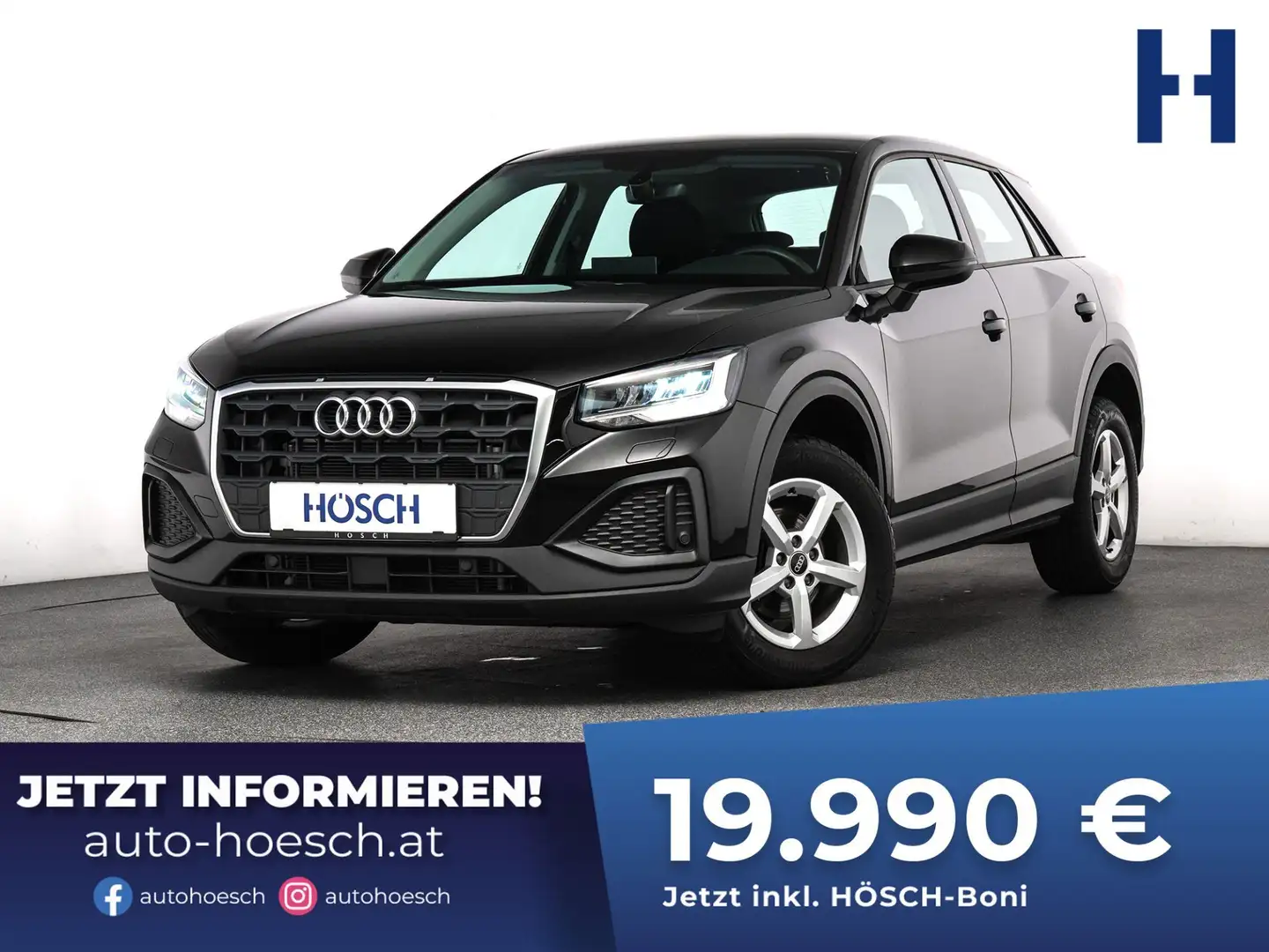 Audi Q2 35 TFSI LED CARPLAY SITZHZG TOP-ANGEBOT ++ Schwarz - 1