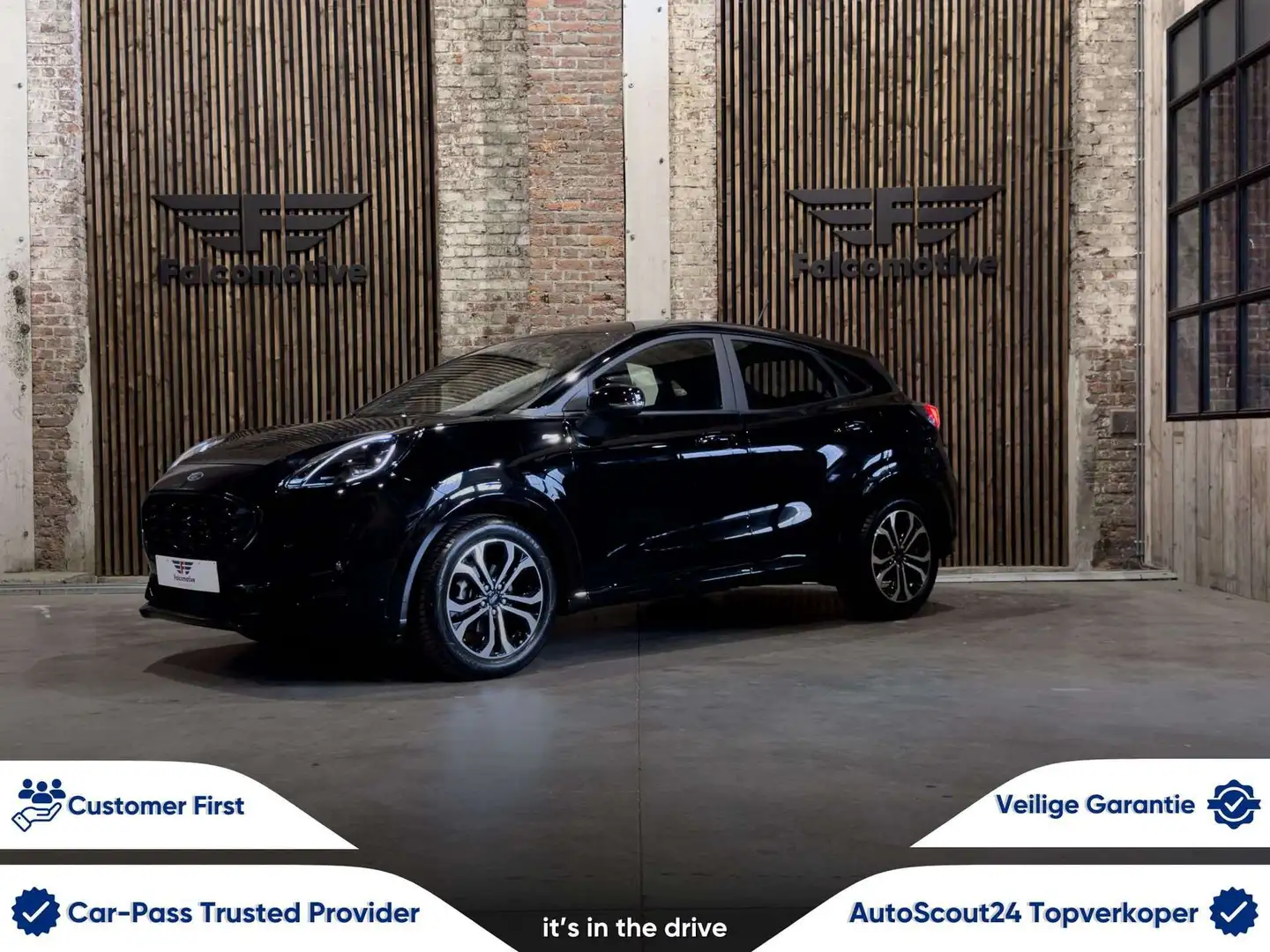 Ford Puma 1.0iA*AUT*MHEV*AUT*ST-LINE*28.576 KM* Noir - 1