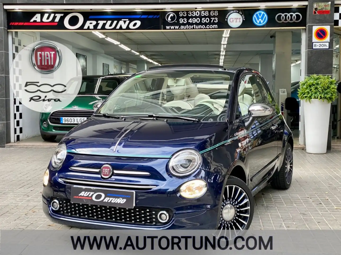 Fiat 500C 1.2 Riva Azul - 1
