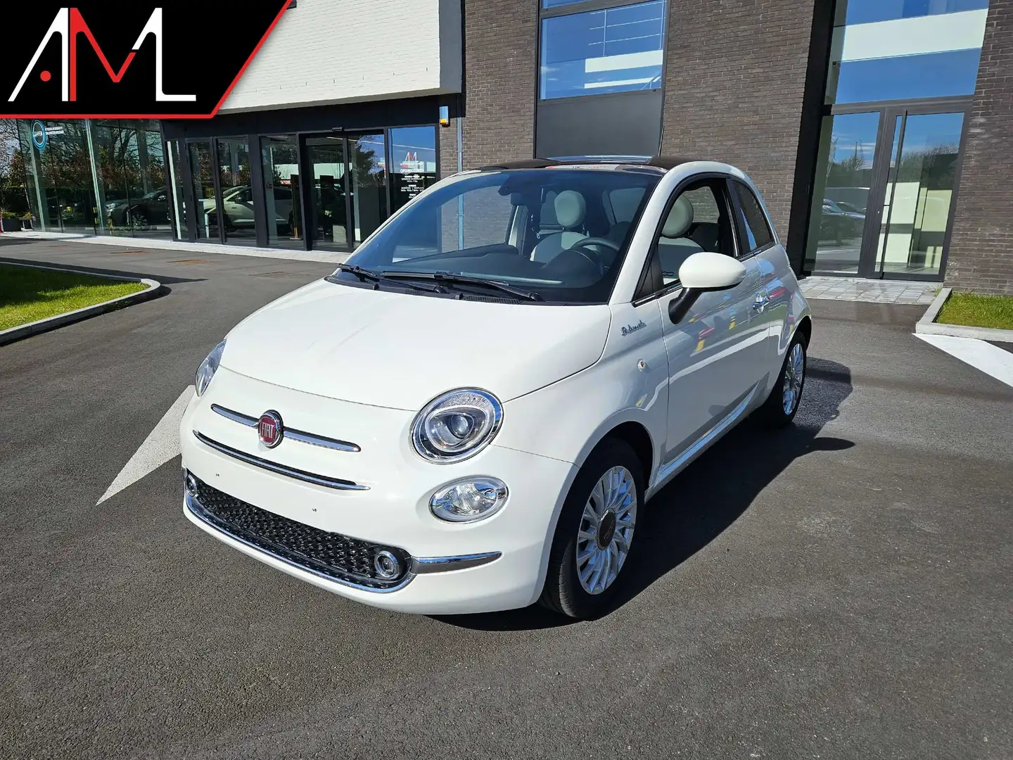 Fiat 500 1.0i MHEV Dolcevita Blanc - 1