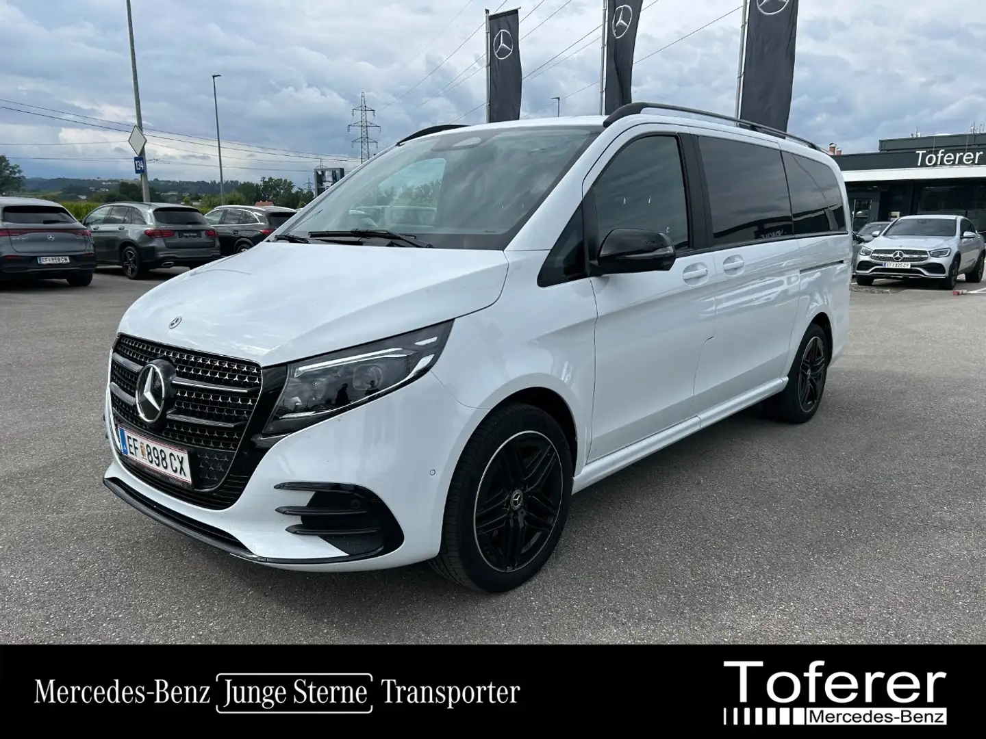 Mercedes-Benz V 300 d 4MATIC AVANTGARDE Lang AMG Night Stdhzg Weiß - 1
