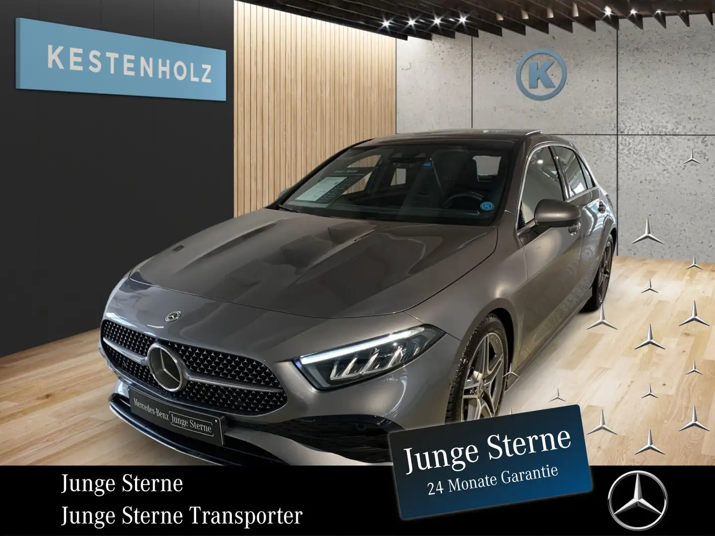 Mercedes-Benz A 180 A 180 Kompakt *AMG*PANO*KAMERA*SHZ*NAVI*LED* Navi Grau - 1