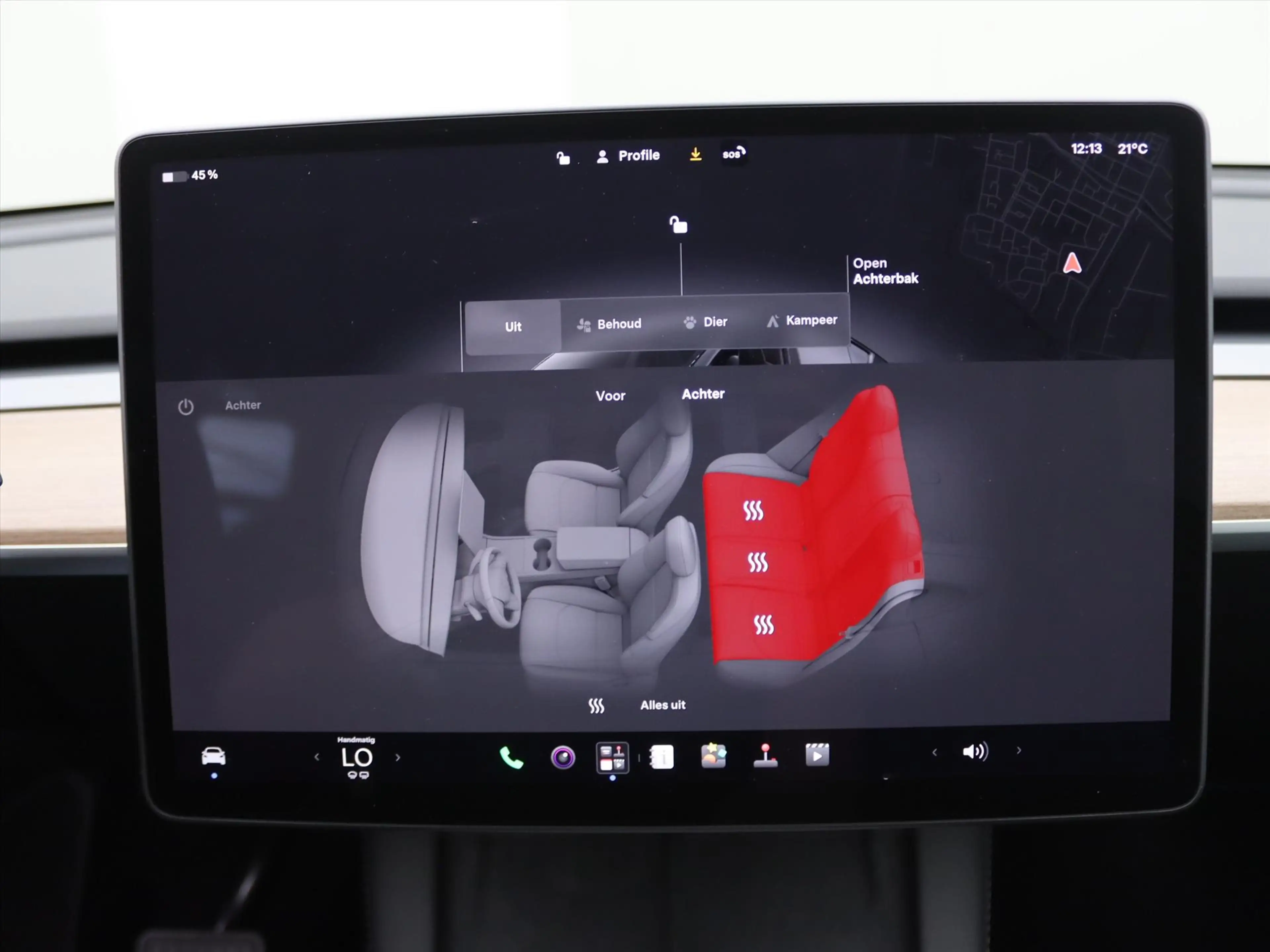 Tesla Model Y Long Range AWD 75kWh 351pk 93.3% SoH [ TREKHAAK+AM — photo 33