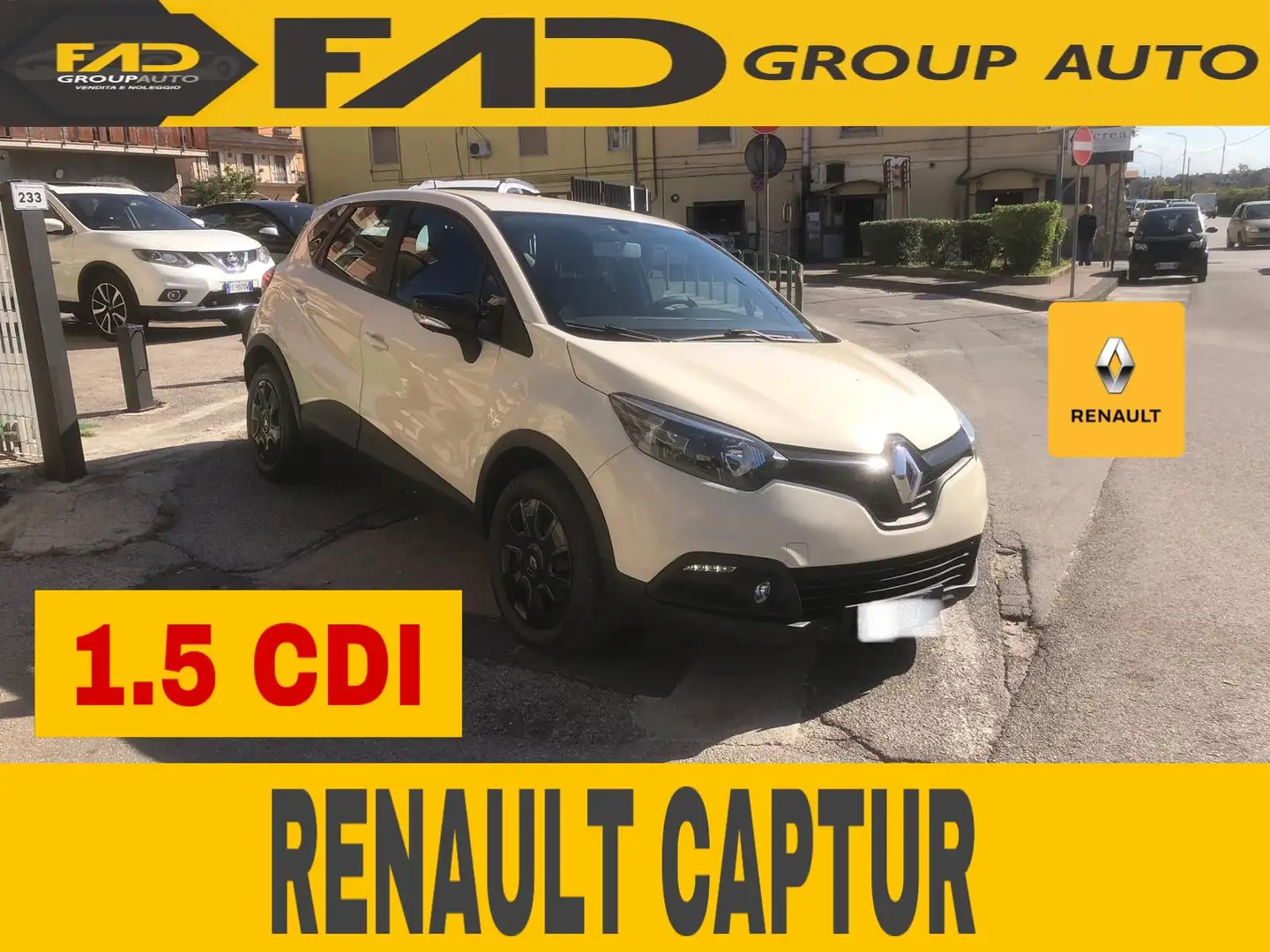 Renault Captur Captur 1.5 dci Life (wave) 90cv E6 Beige - 1