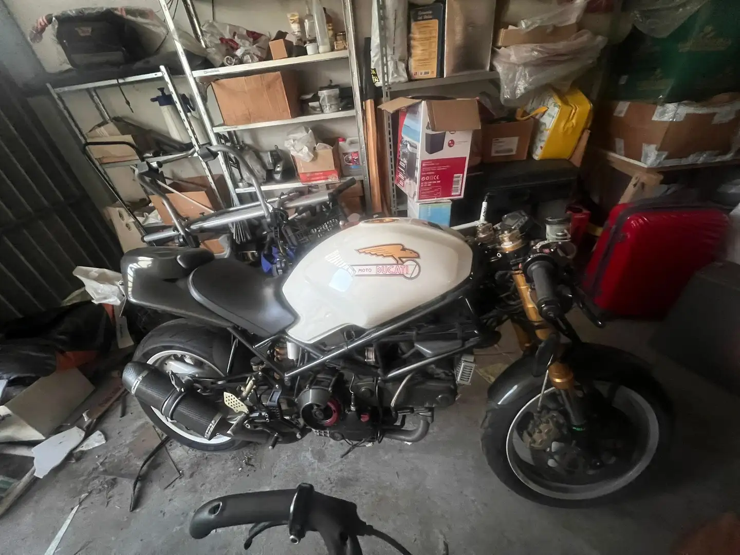 Ducati Monster 900 S Bianco - 1