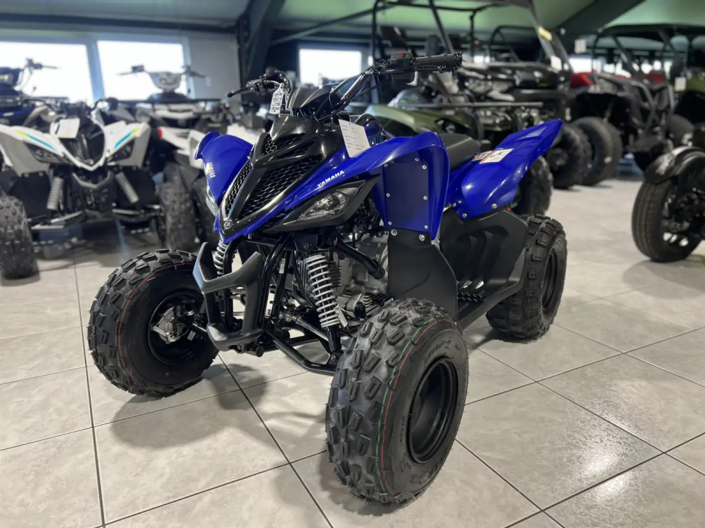 Yamaha YFM 110 R Bleu - 2