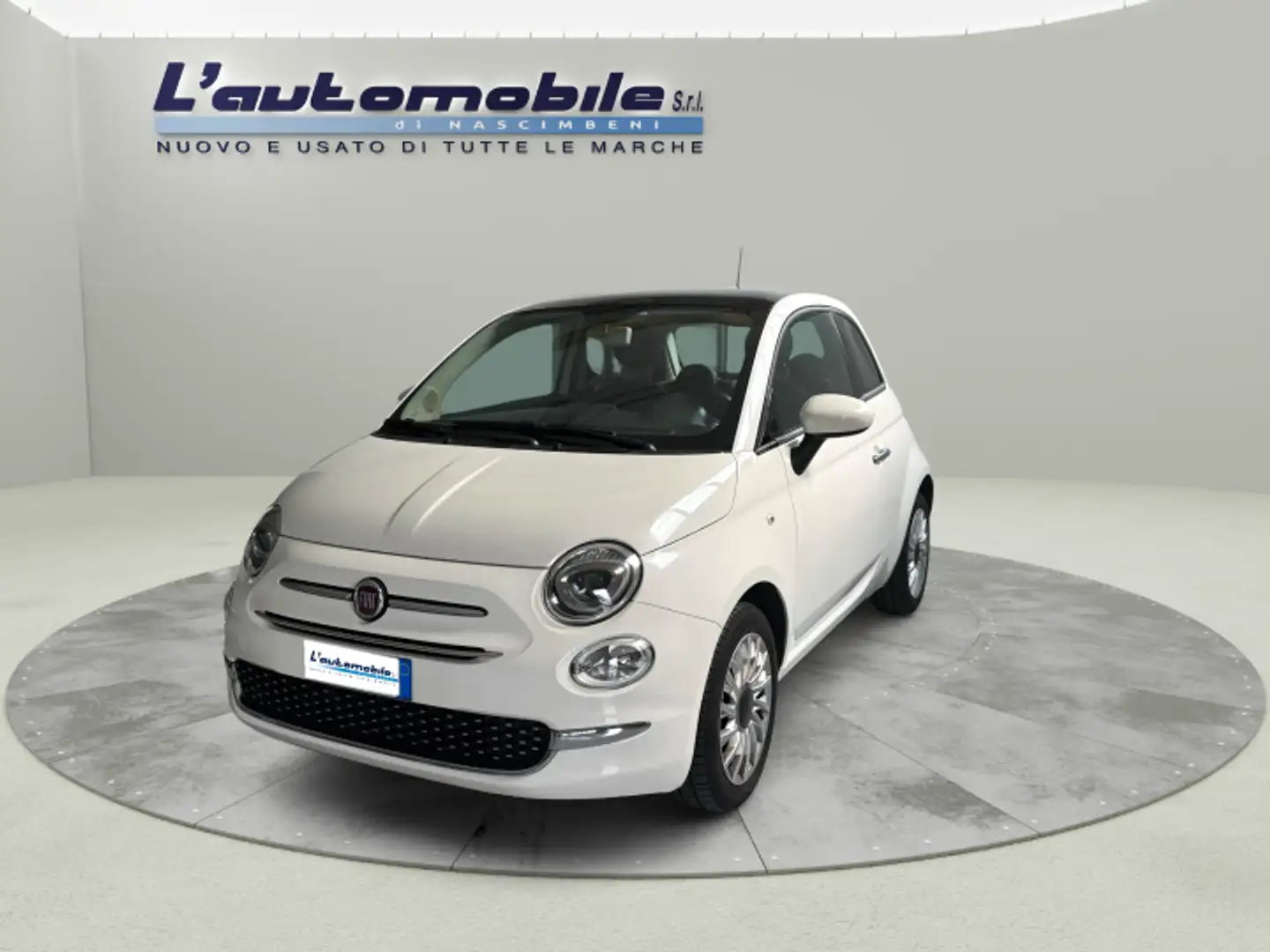Fiat 500 1.2 Lounge 69cv Bianco - 2