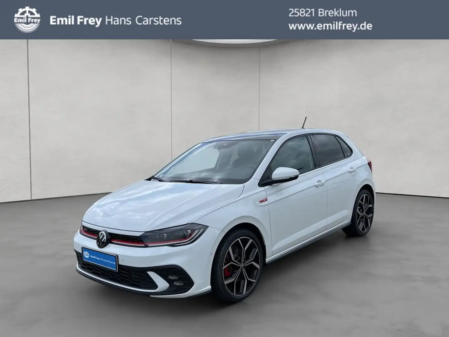 Volkswagen Polo GTI GTI 2,0 l TSI DSG Panorama Klima Einparkhi. Weiß - 1