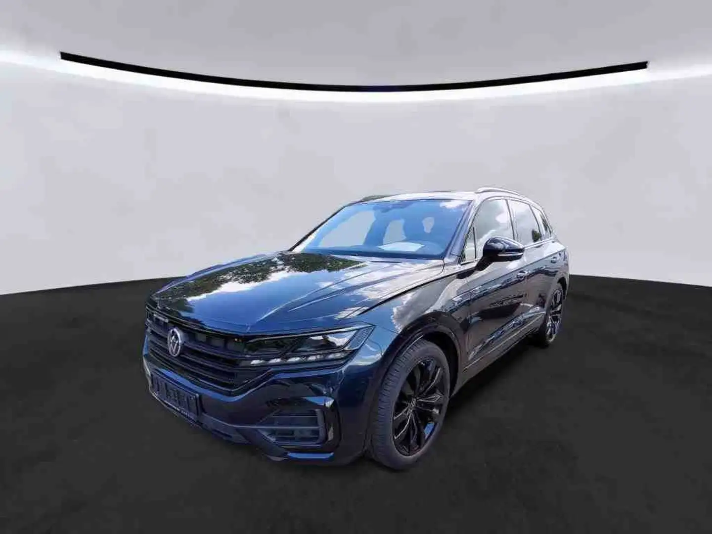 Volkswagen Touareg 3.0 V6 TDI R-LINE BLACK *AHK *LUFT *PANO *SHZG *I Blau - 2
