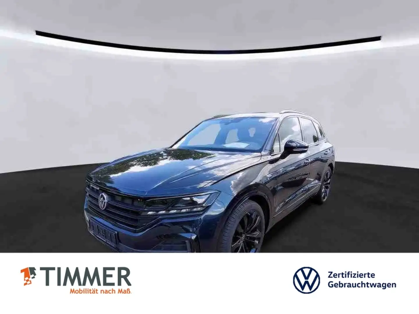 Volkswagen Touareg 3.0 V6 TDI R-LINE BLACK *AHK *LUFT *PANO *SHZG *I Blau - 1