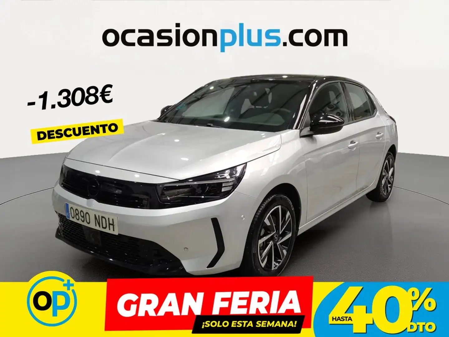 Opel Corsa 1.2T XHL S/S GS 100 Gris - 1