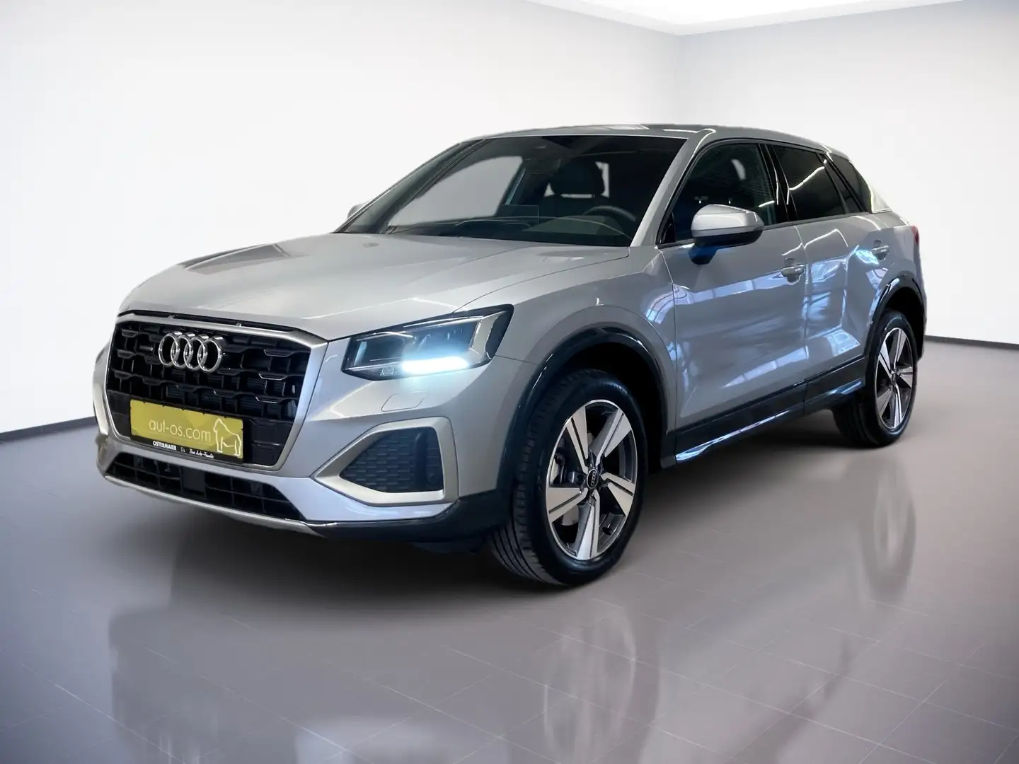 Audi Q2 ADVANCED QUATTRO 35TDI 150PS.STRONIC.LED.NAVI.AHK. Silber - 2