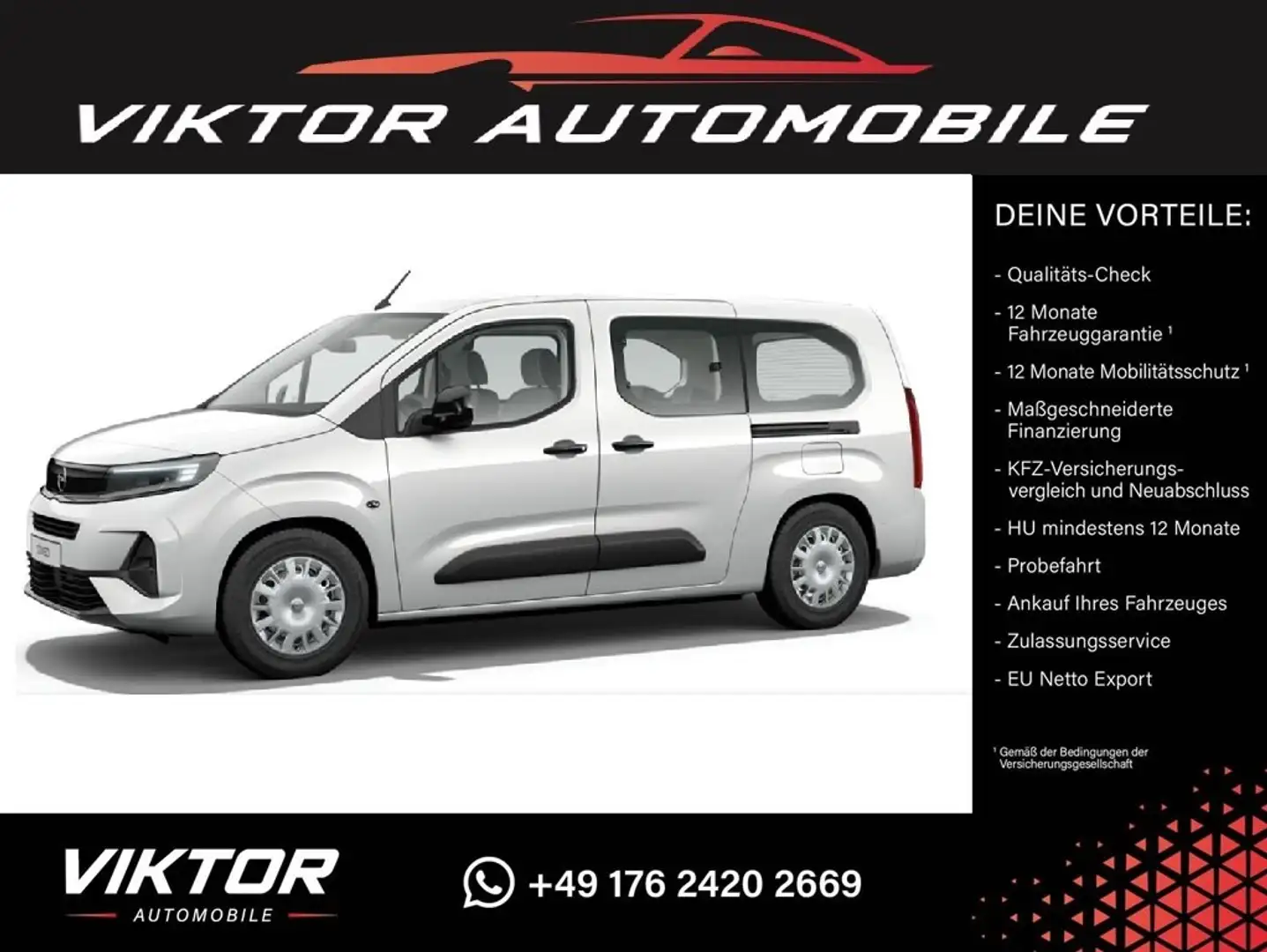 Opel Combo 1.5 Diesel 8-Gang-Automatik XL"Edition" BESTELLUNG Weiß - 2