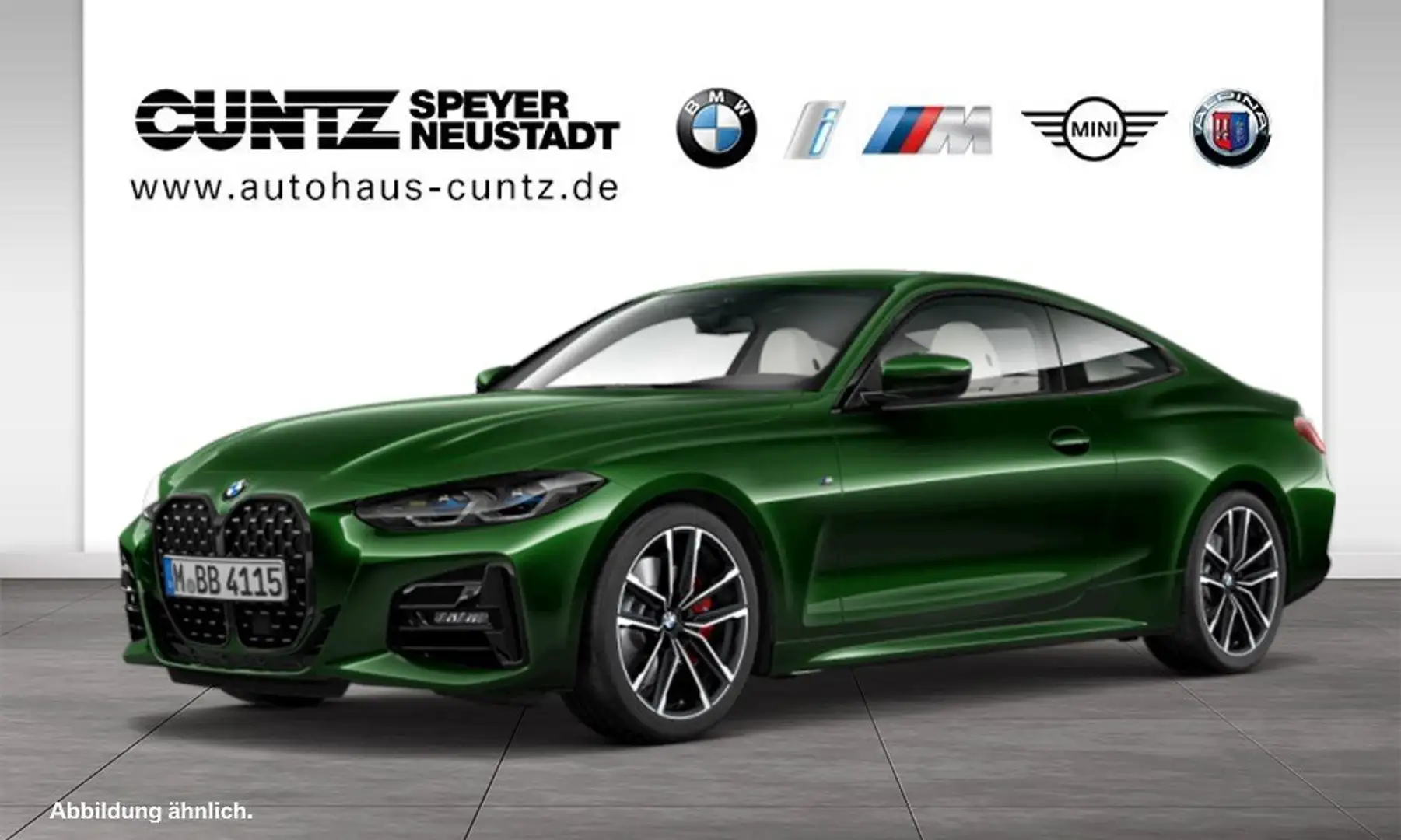 BMW 430 i xDrive M Paket Drive/Park-Assist. Laser Harman/K Grün - 2