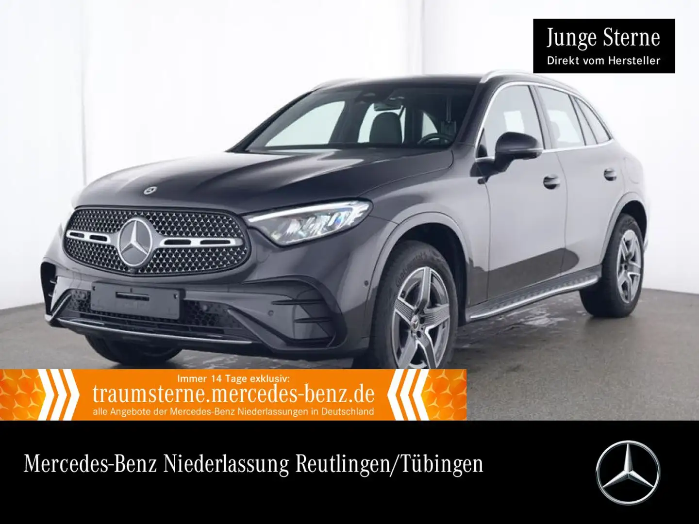 Mercedes-Benz GLC 300 e 4M AMG+360+AHK+LED+BURMESTER+SITZKLIMA Grijs - 1