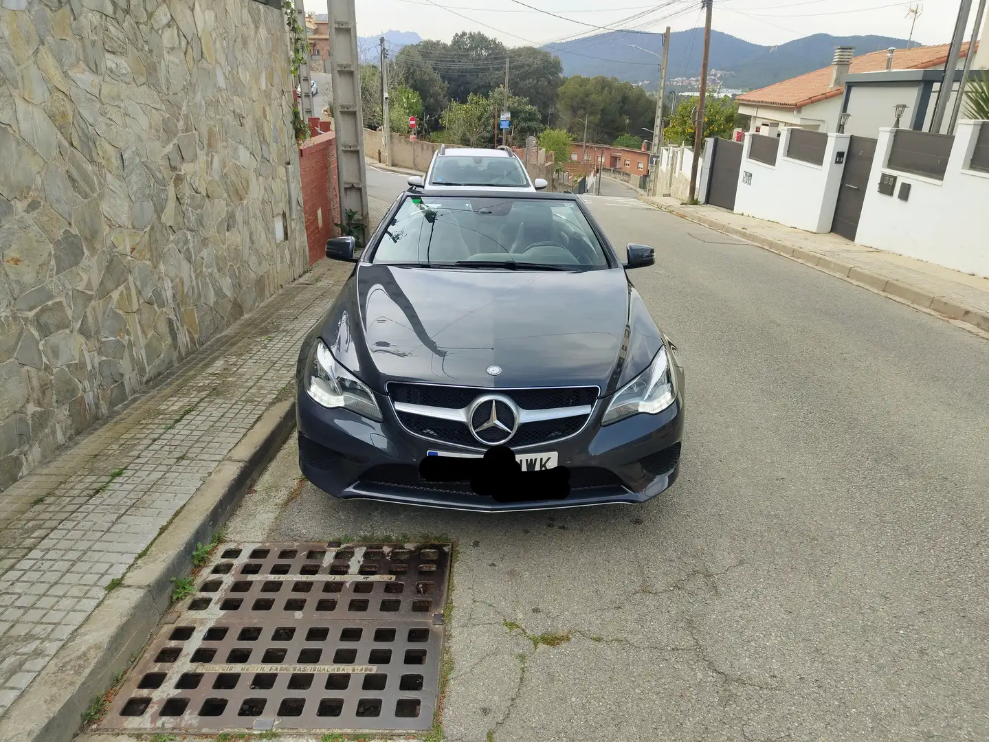 Mercedes-Benz E 220 E Cabrio 220CDI BE 7G Plus Gris - 1