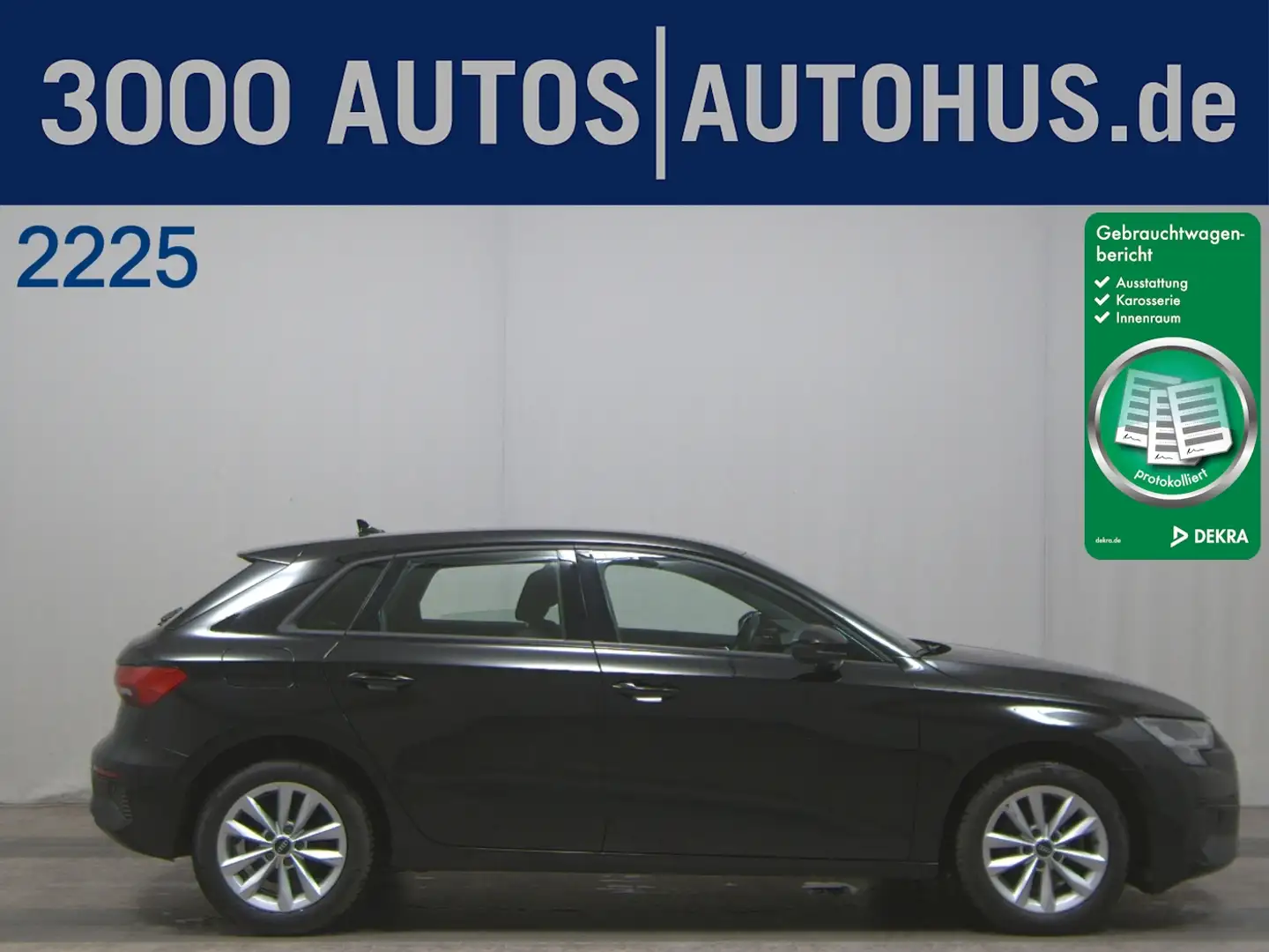 Audi A3 Sportback 30 1.0 TFSI Navi LED vc SHZ SpurH Nero - 1