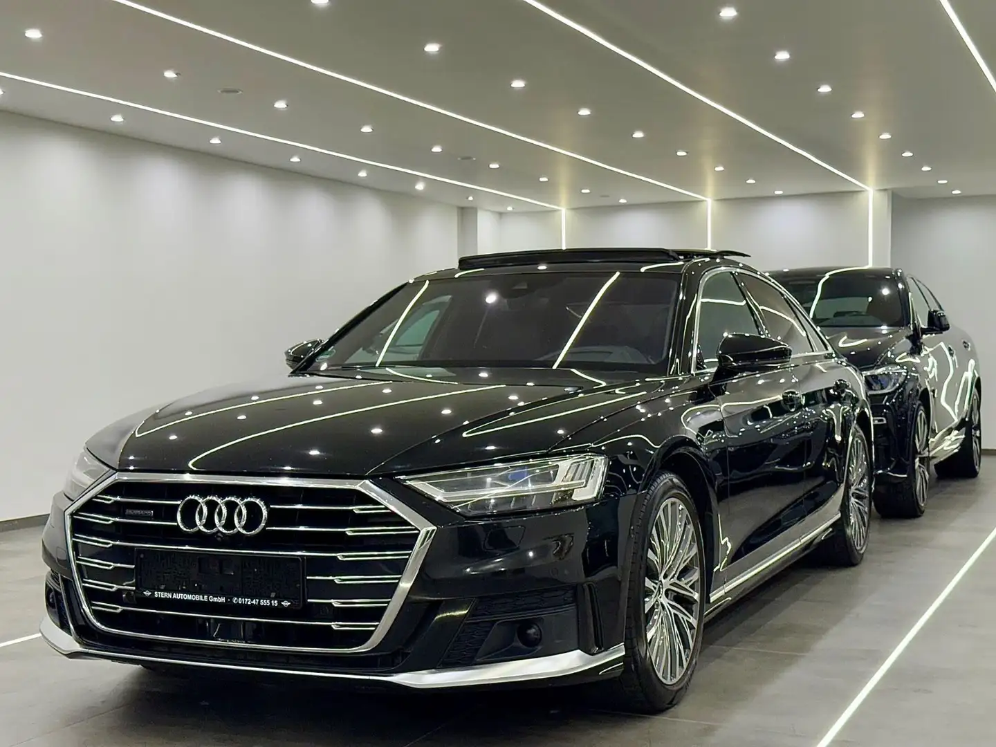 Audi A8 50 TDI quattro B&O/Pano/Softclose/Sitzkl./Ahk Schwarz - 2