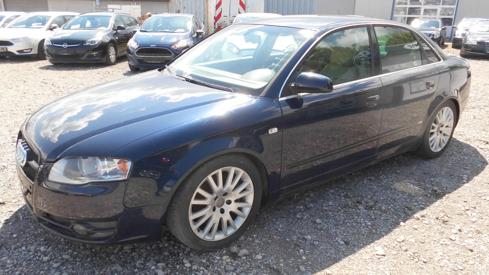 Audi A4 2.5 TDI /NAVI/LEDER/KLIMAAUT/KEIN TÜV Blau - 1