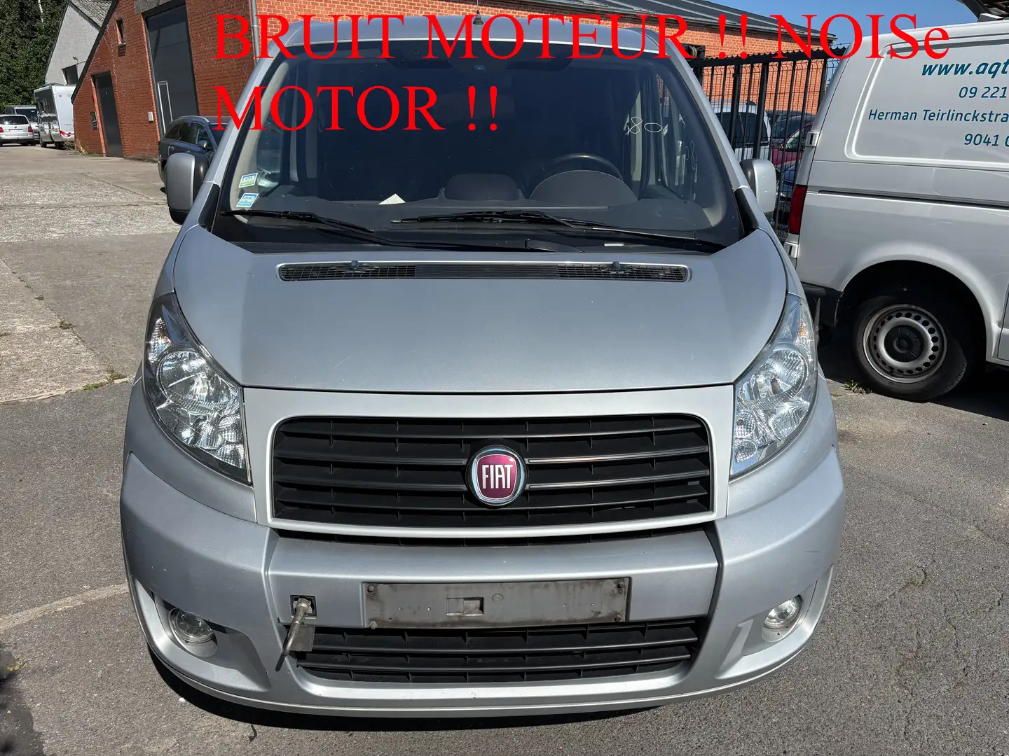 Fiat Scudo 2.0 bruit moteur ! noise motor ! Gris - 1