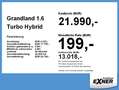 Opel Grandland 1.6 Turbo Hybrid GS LINE LED+Kamera Noir - thumbnail 2