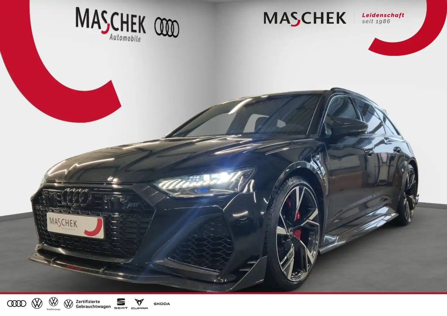 Audi RS6 Avant ABT Legacy Edition 1von200 Pano Keramik HD-M Schwarz - 1
