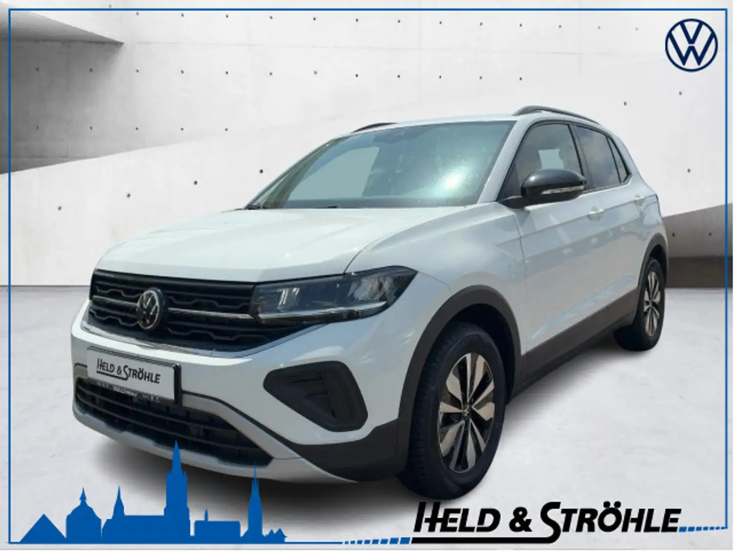 Volkswagen T-Cross Goal 1.0 AHK RFK Ganzjahresreifen Blanc - 1
