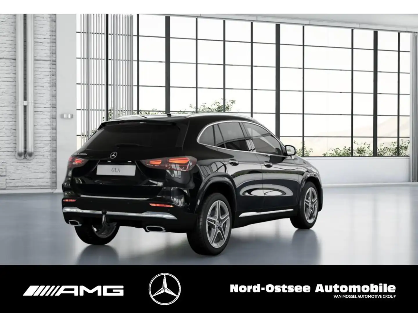 Mercedes-Benz GLA 200 d AMG AHK SHZ MBUX KEYLESS-GO Schwarz - 2