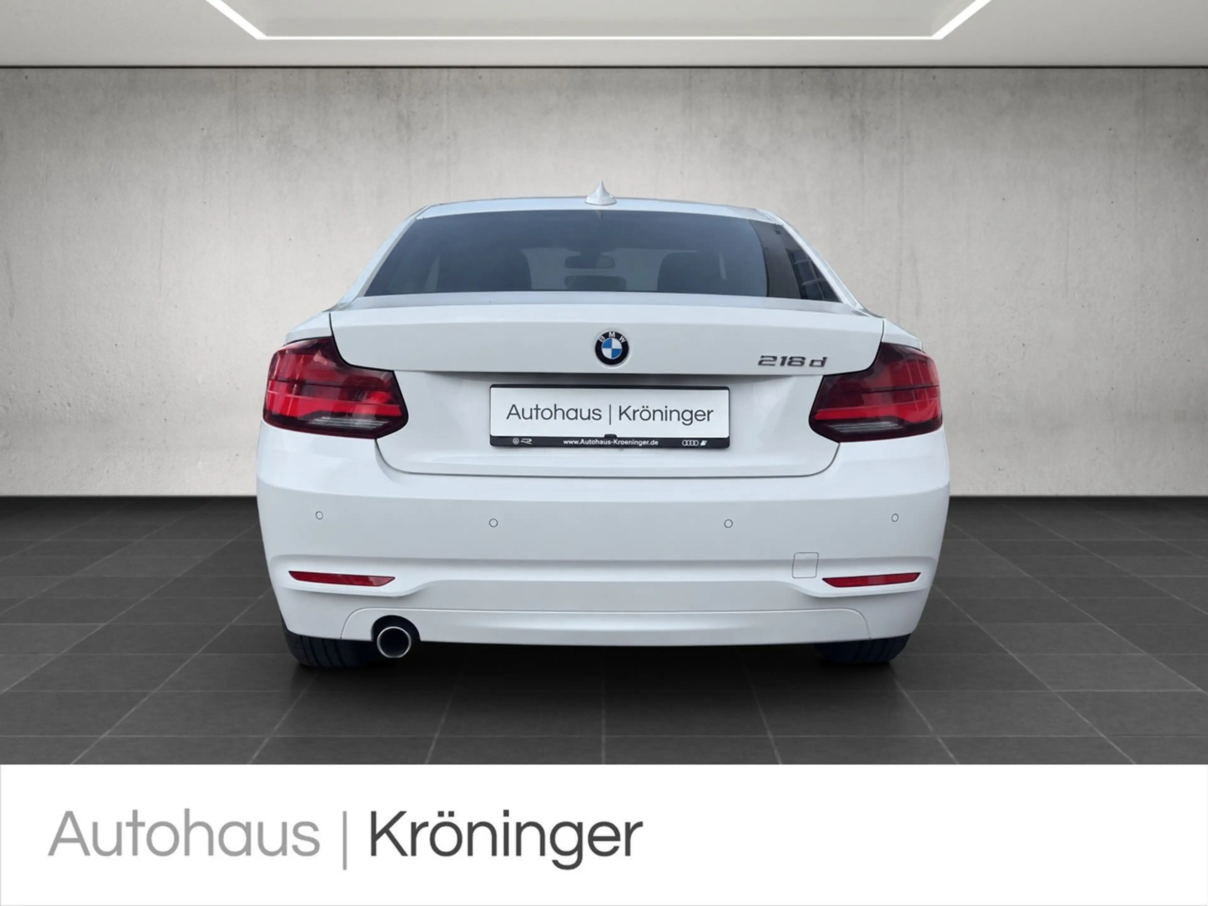BMW 218 d Coupe Advantage Navi LED Klima Business — photo 6