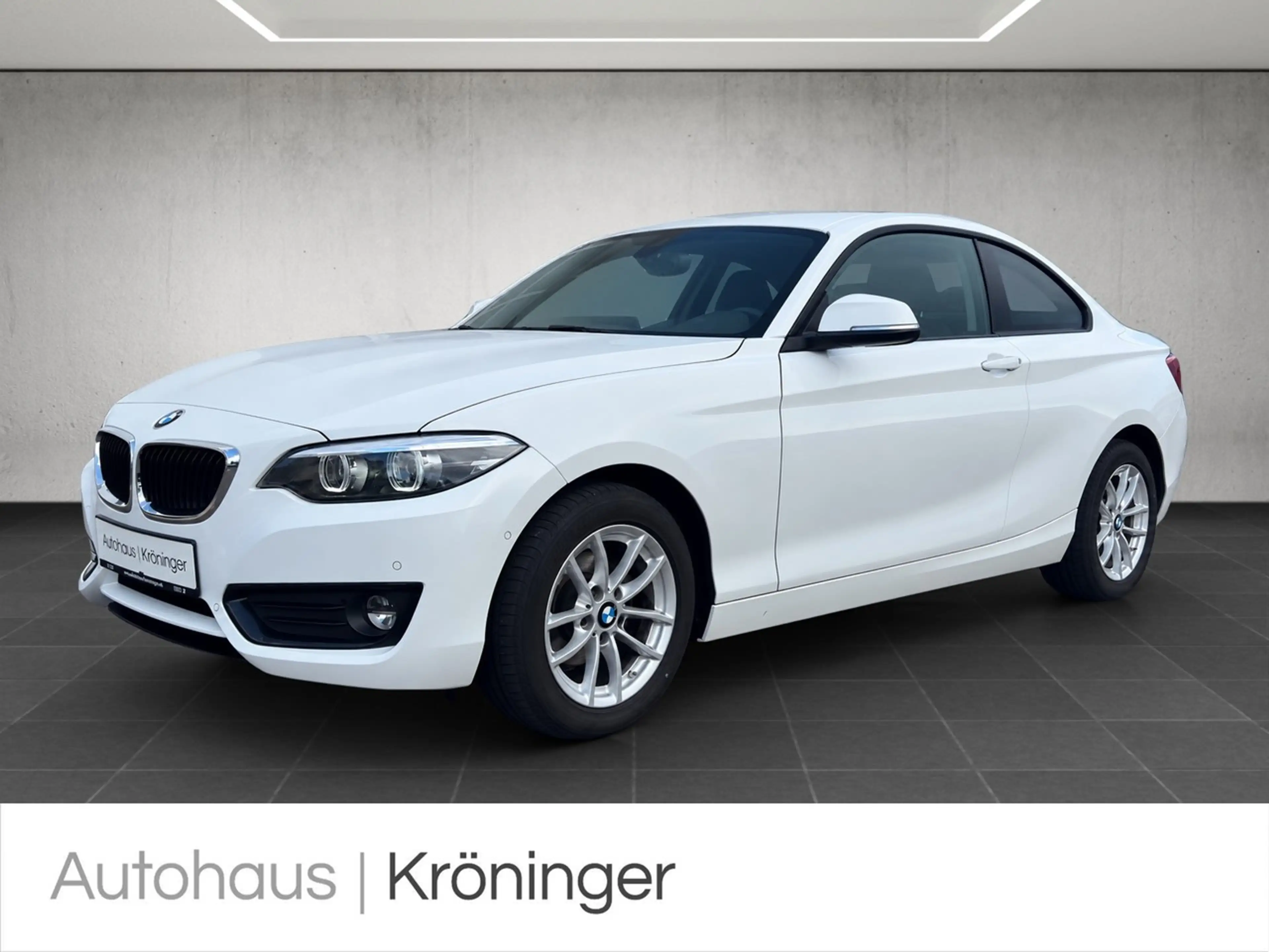 BMW 218 d Coupe Advantage Navi LED Klima Business