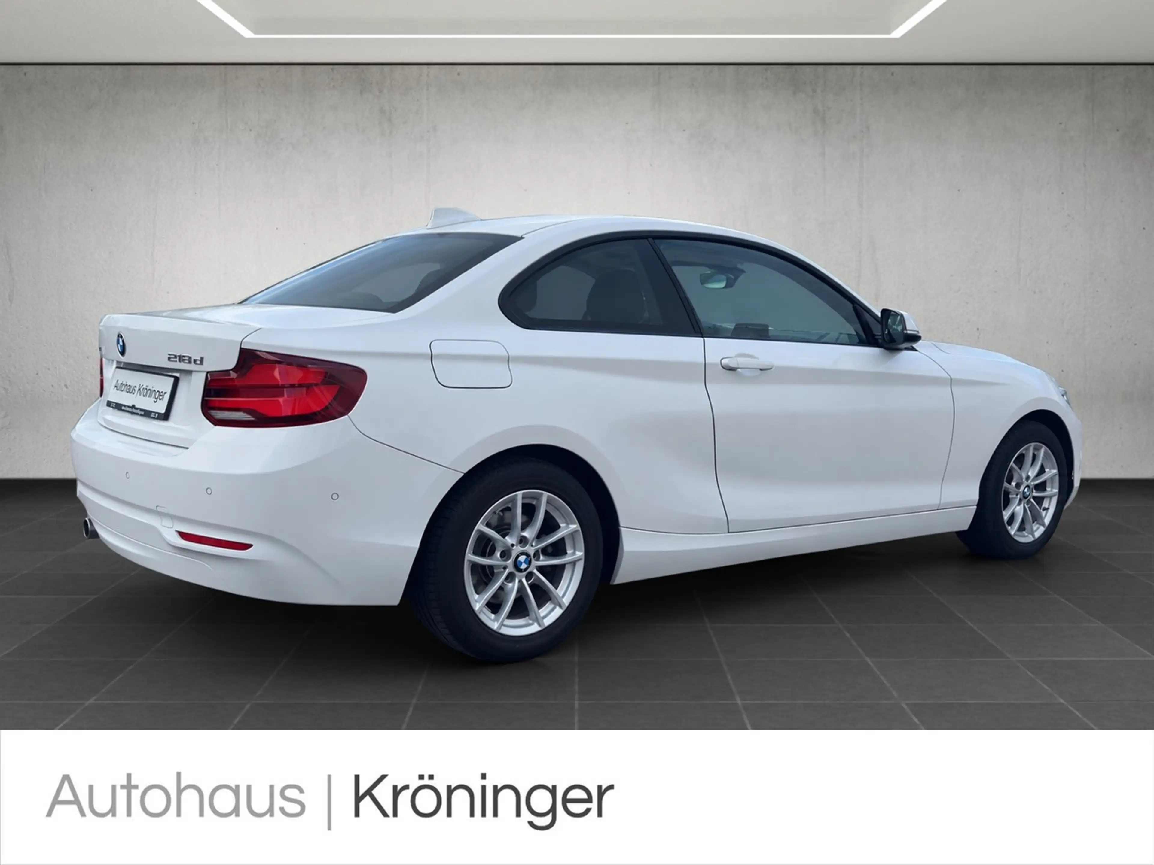 BMW 218 d Coupe Advantage Navi LED Klima Business — photo 2