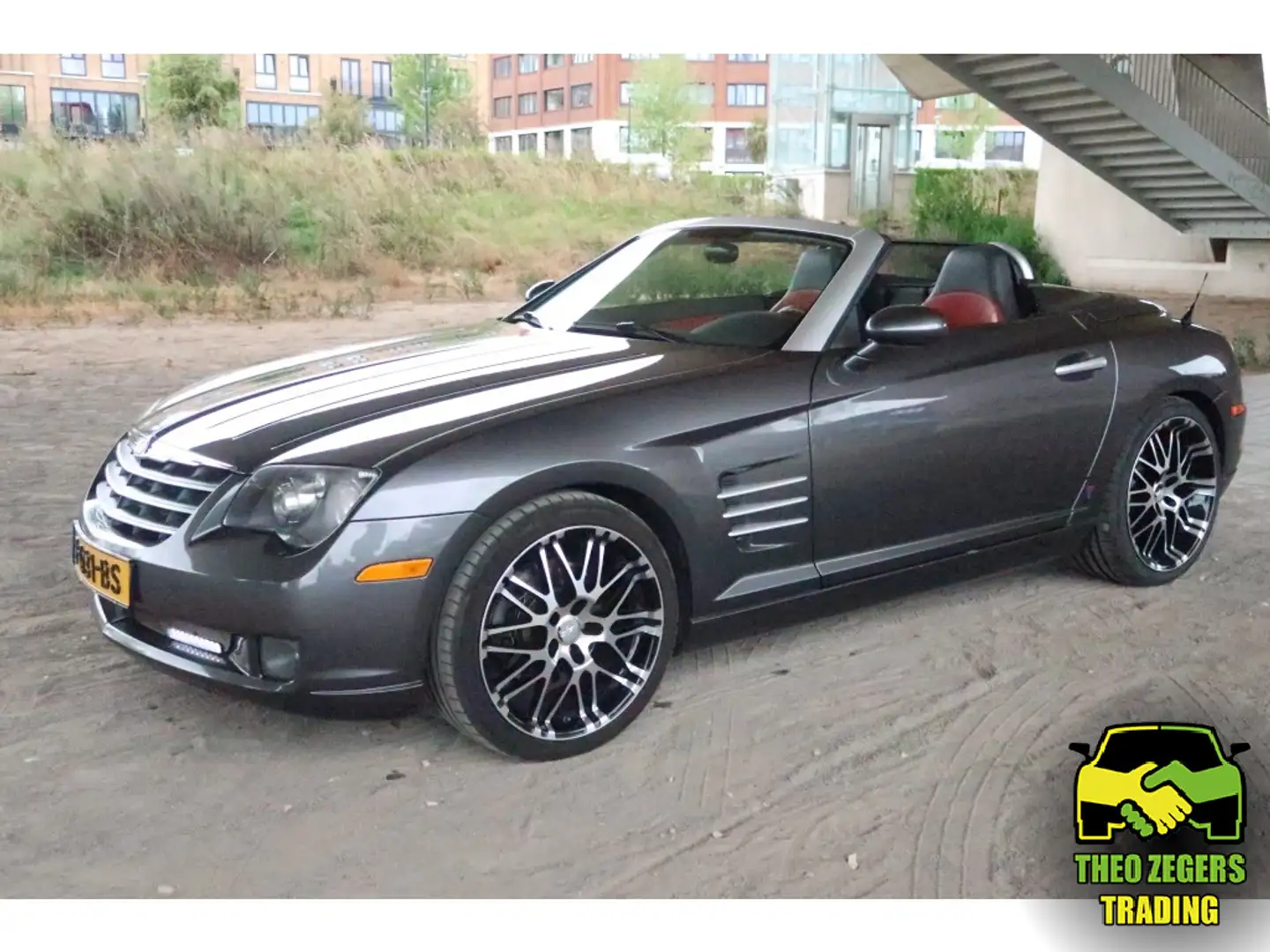 Chrysler Crossfire Cabrio 3.2 V6 in nieuwstaat met slechts 91.000 km Grijs - 1