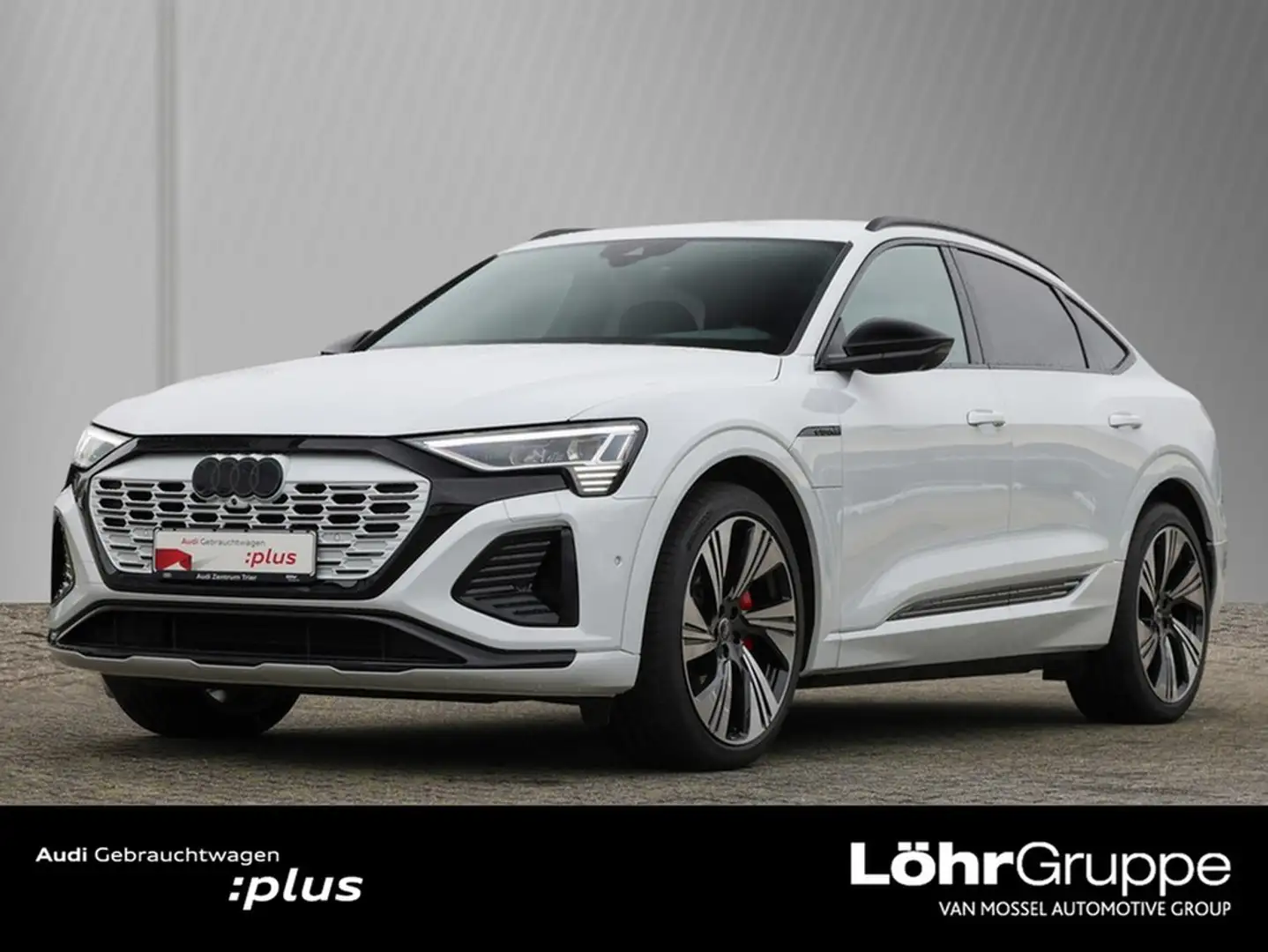 Audi Q8 e-tron Sportback 55 quattro S line Sportpaket Weiß - 1