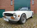 Triumph TR6 Roadster richtig gutes Auto! Weiß - thumbnail 1