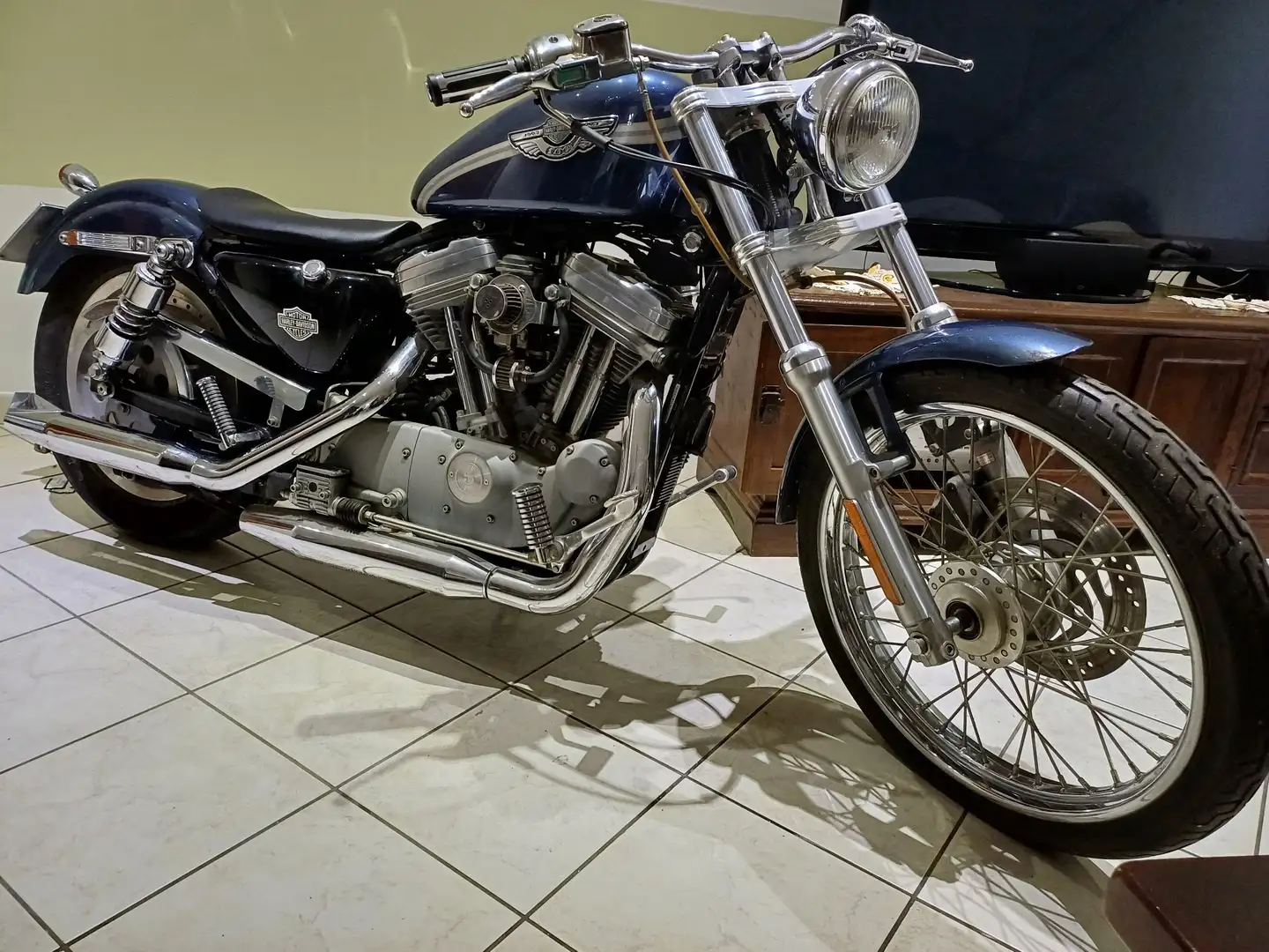 Harley-Davidson Sportster Custom 53 Синій - 1