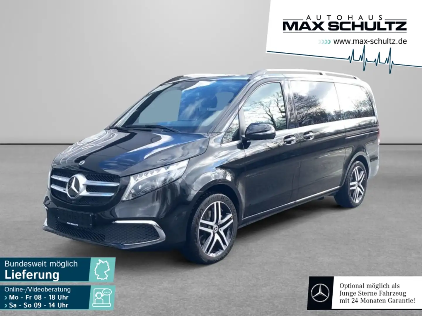 Mercedes-Benz V 300 d lang 4x4 * Avantgarde Edition Schwarz - 1
