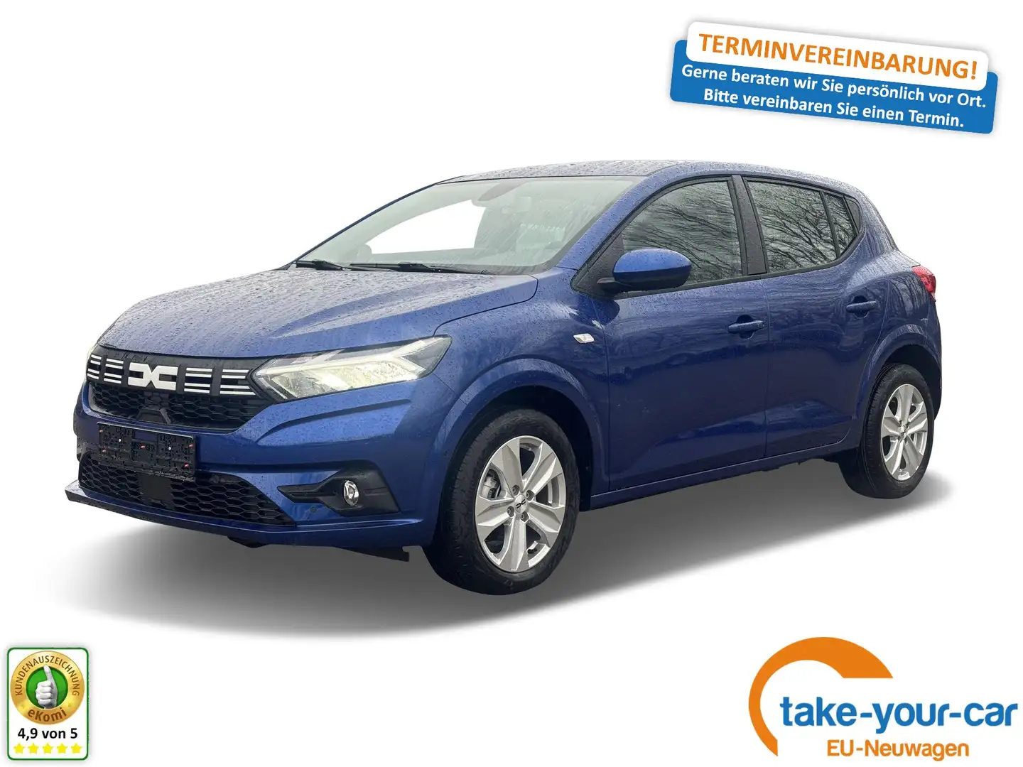 Dacia Sandero Expression KAMERA+SHZ + PDC+ DAB+ KLIMA 1.0 TCe... - 1