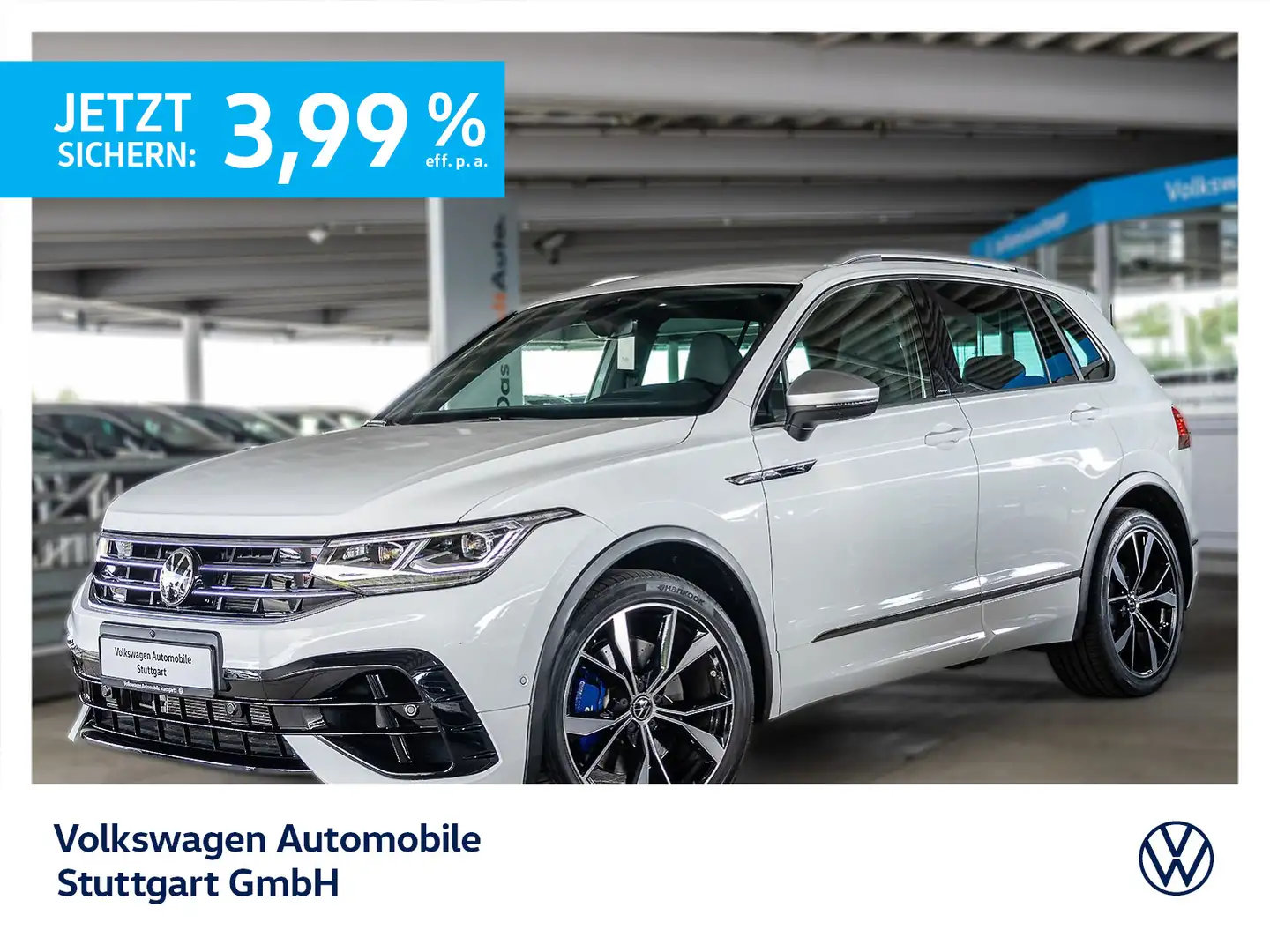 Volkswagen Tiguan R 2.0 TSI DSG Navi AHK Kamera ACC LED SHZ Weiß - 1
