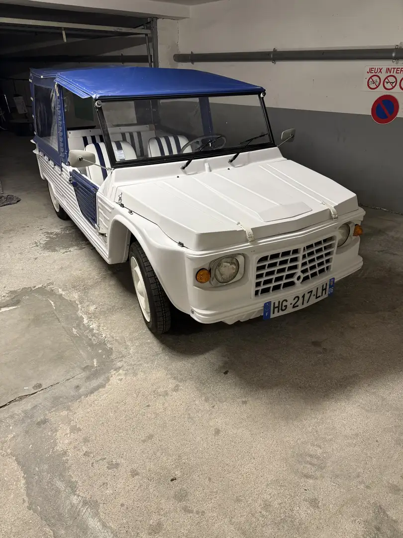 Citroen Méhari vehicule remis a neuf toute les piece sont neuve , Blanc - 1